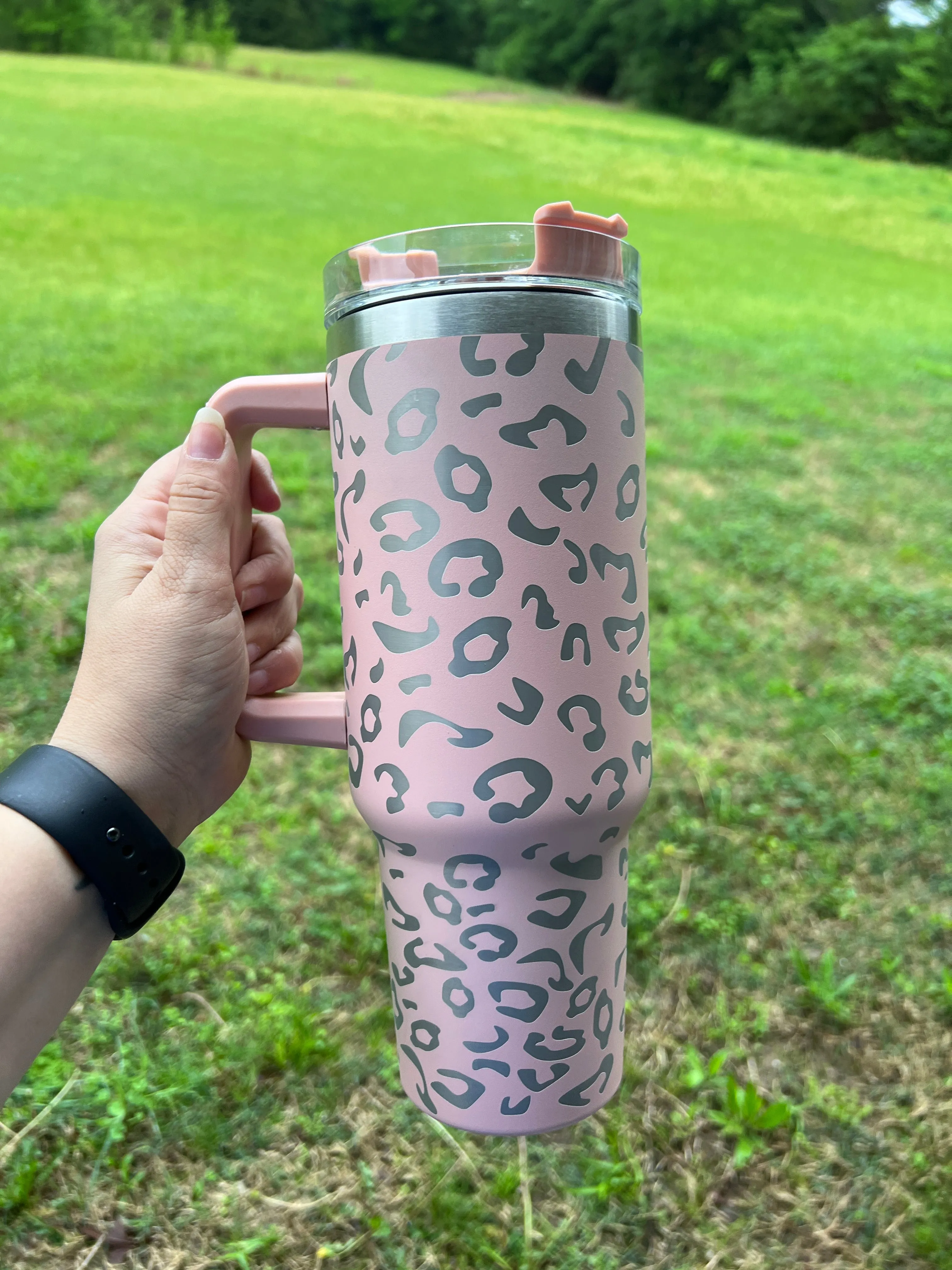 40 Oz Tumbler with Handle