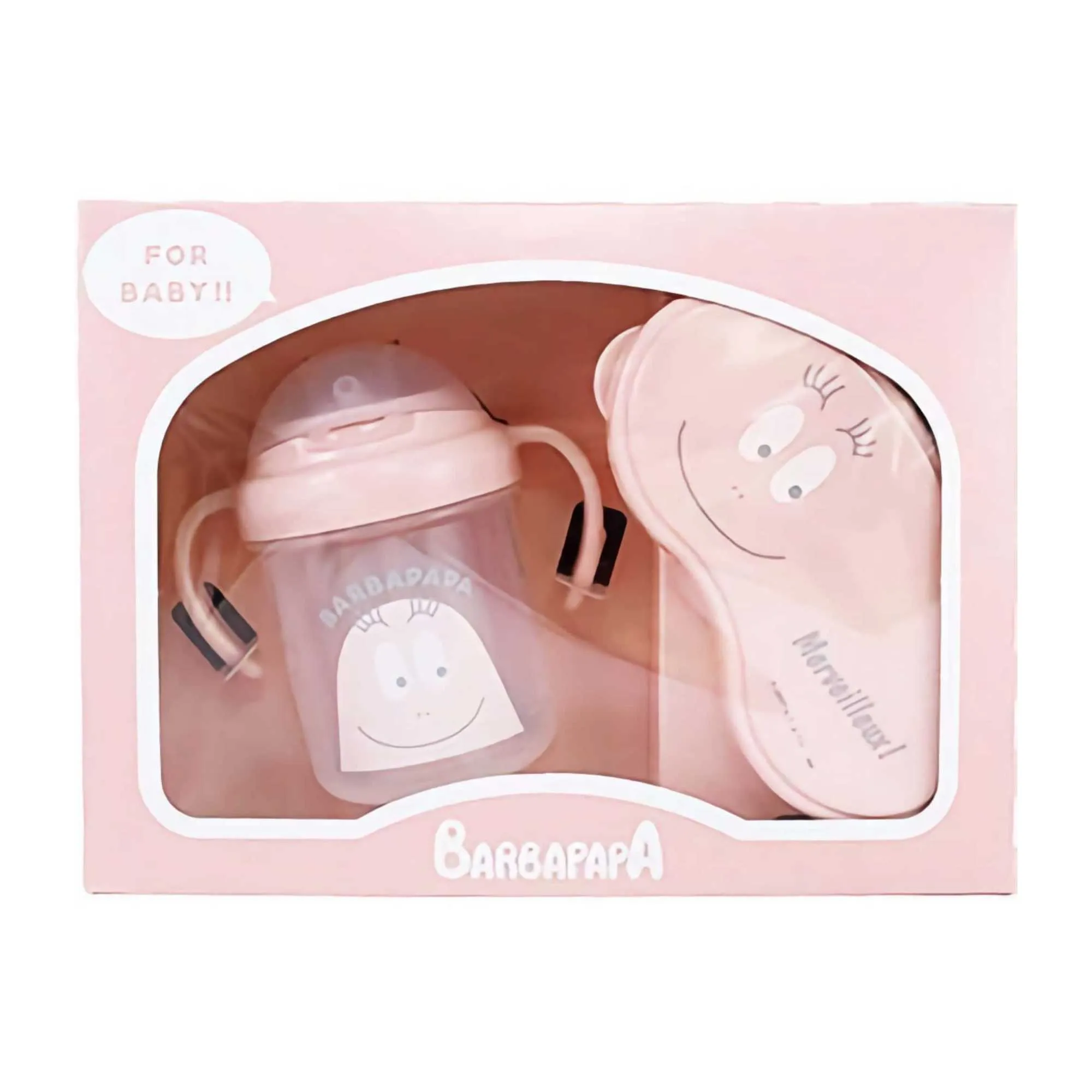 BARBAPAPA Baby Gift Set, Pink