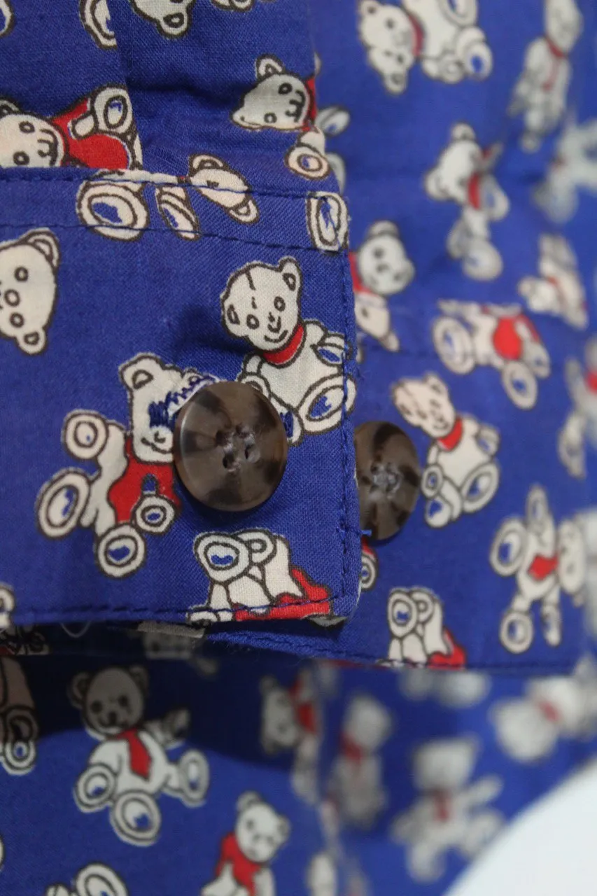 Hemd Teddy-Bear-Print aus Westdeutschland