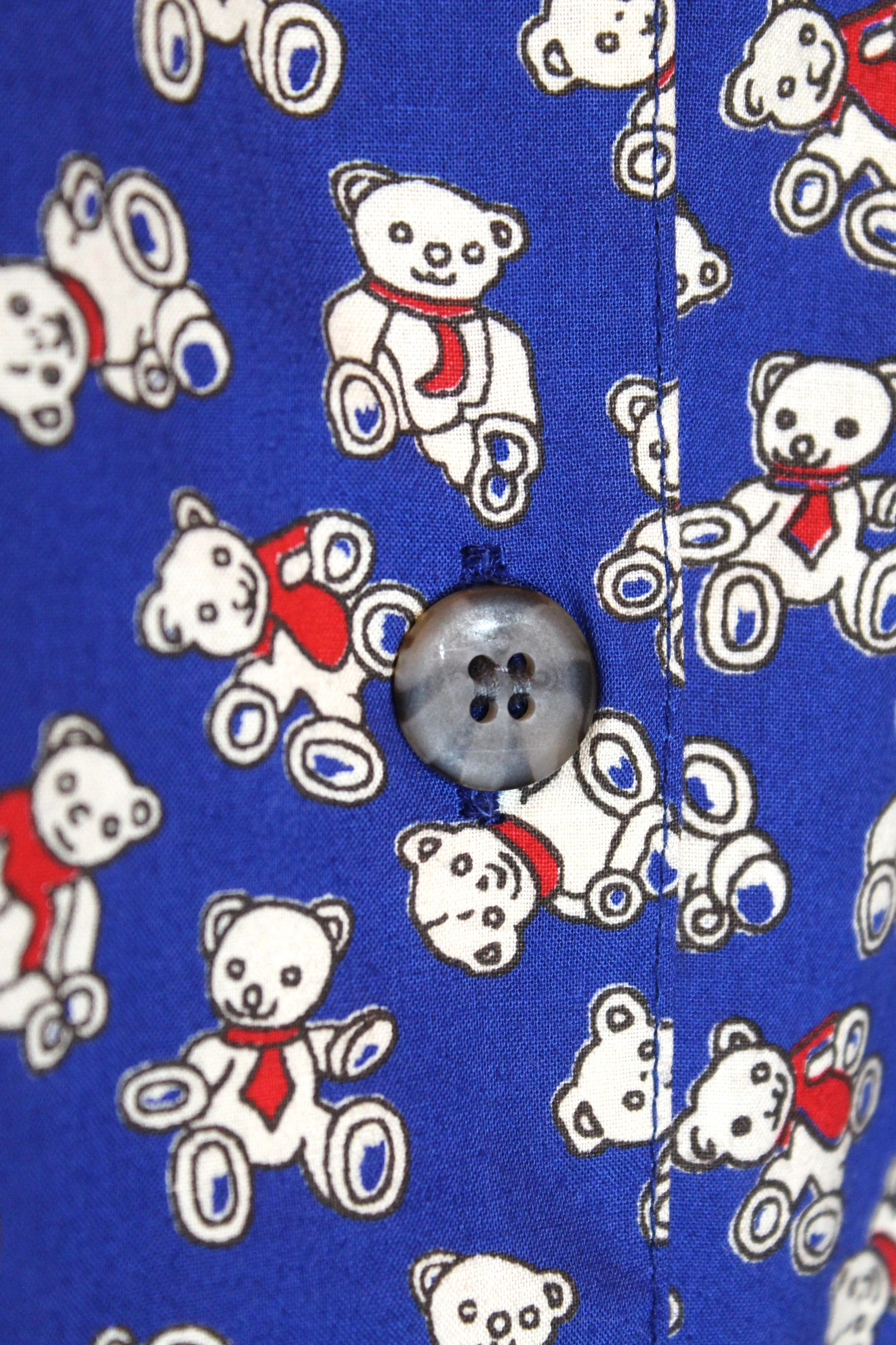 Hemd Teddy-Bear-Print aus Westdeutschland
