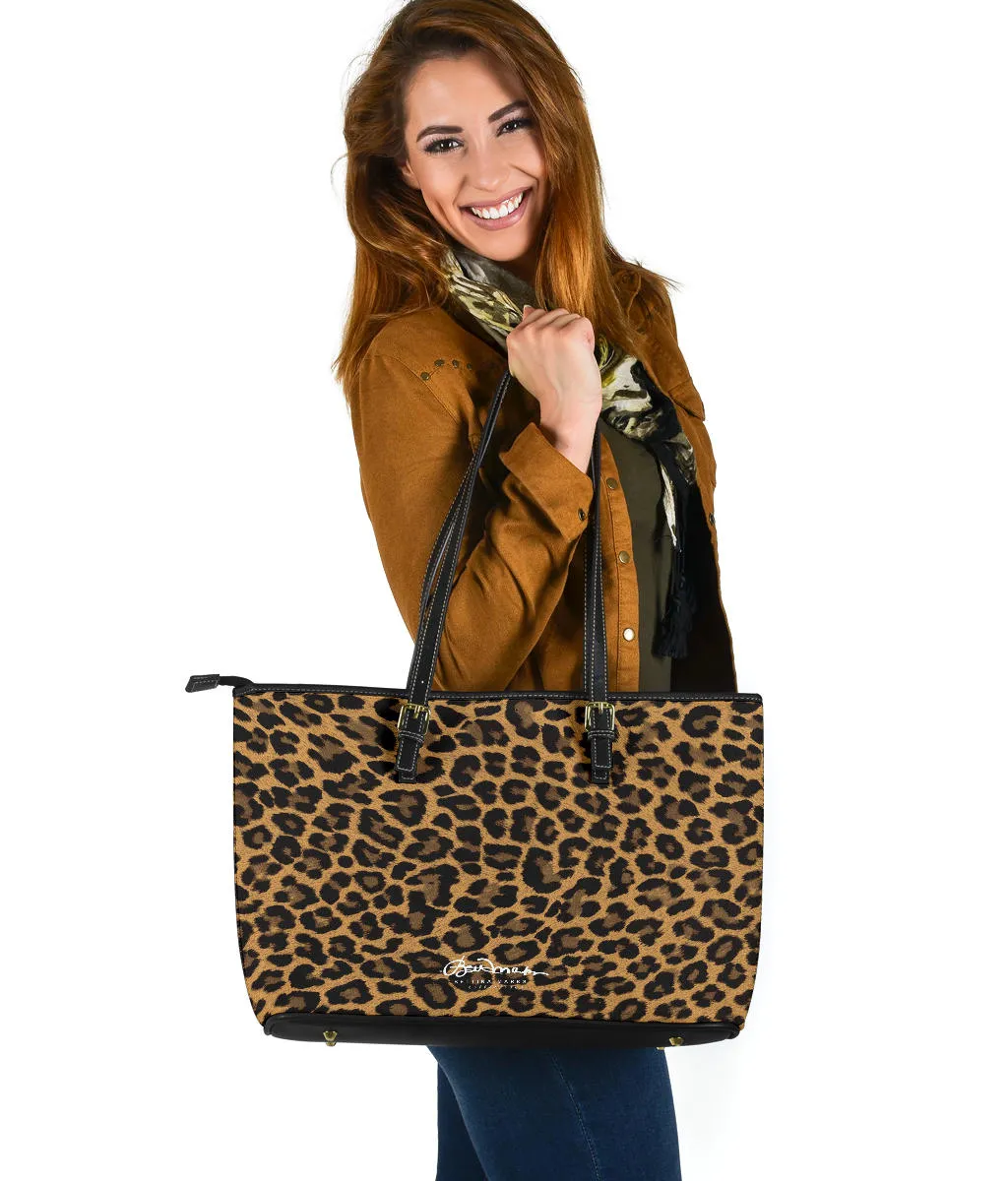 Leopard Large Tote Bag