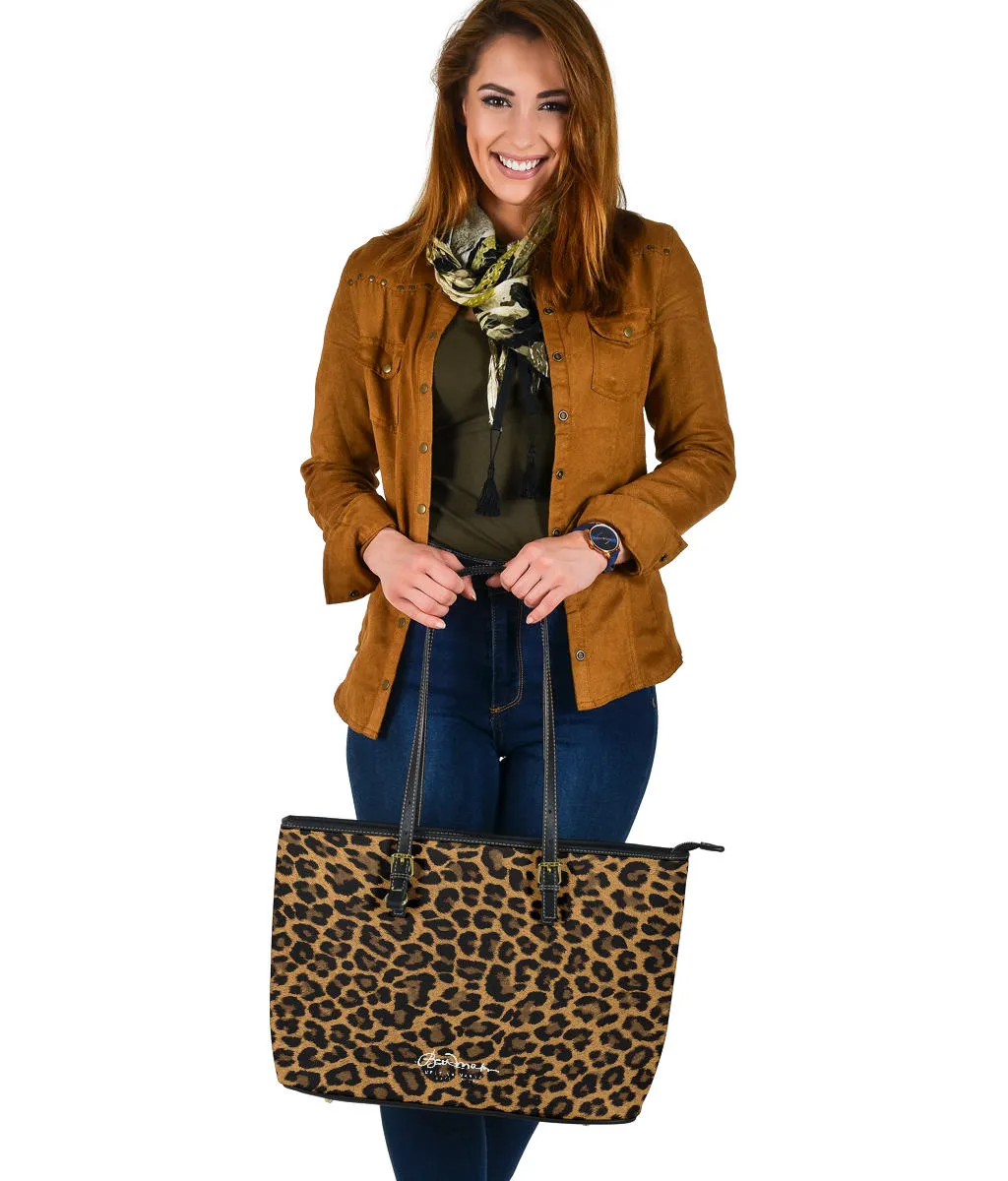 Leopard Large Tote Bag