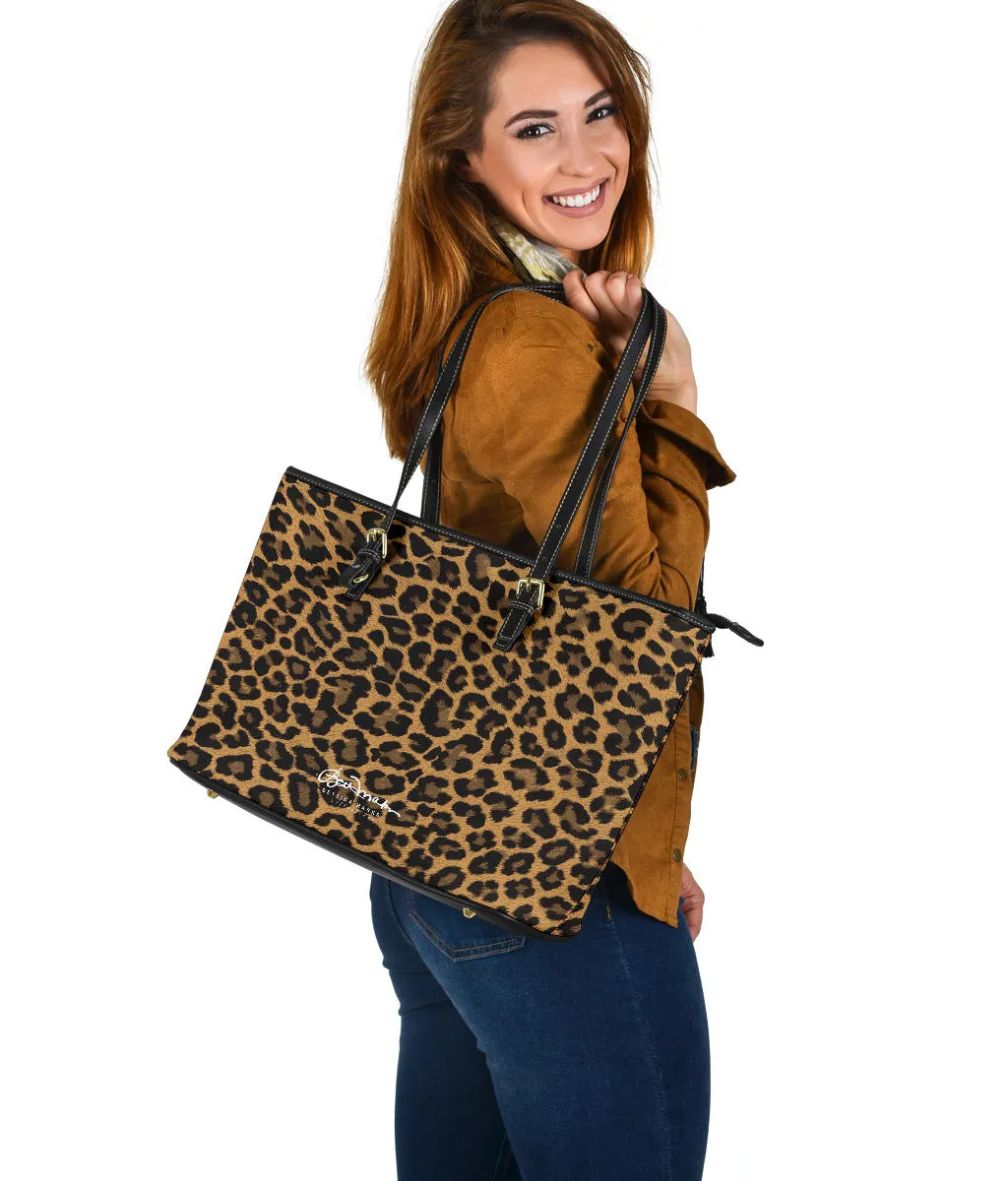 Leopard Large Tote Bag