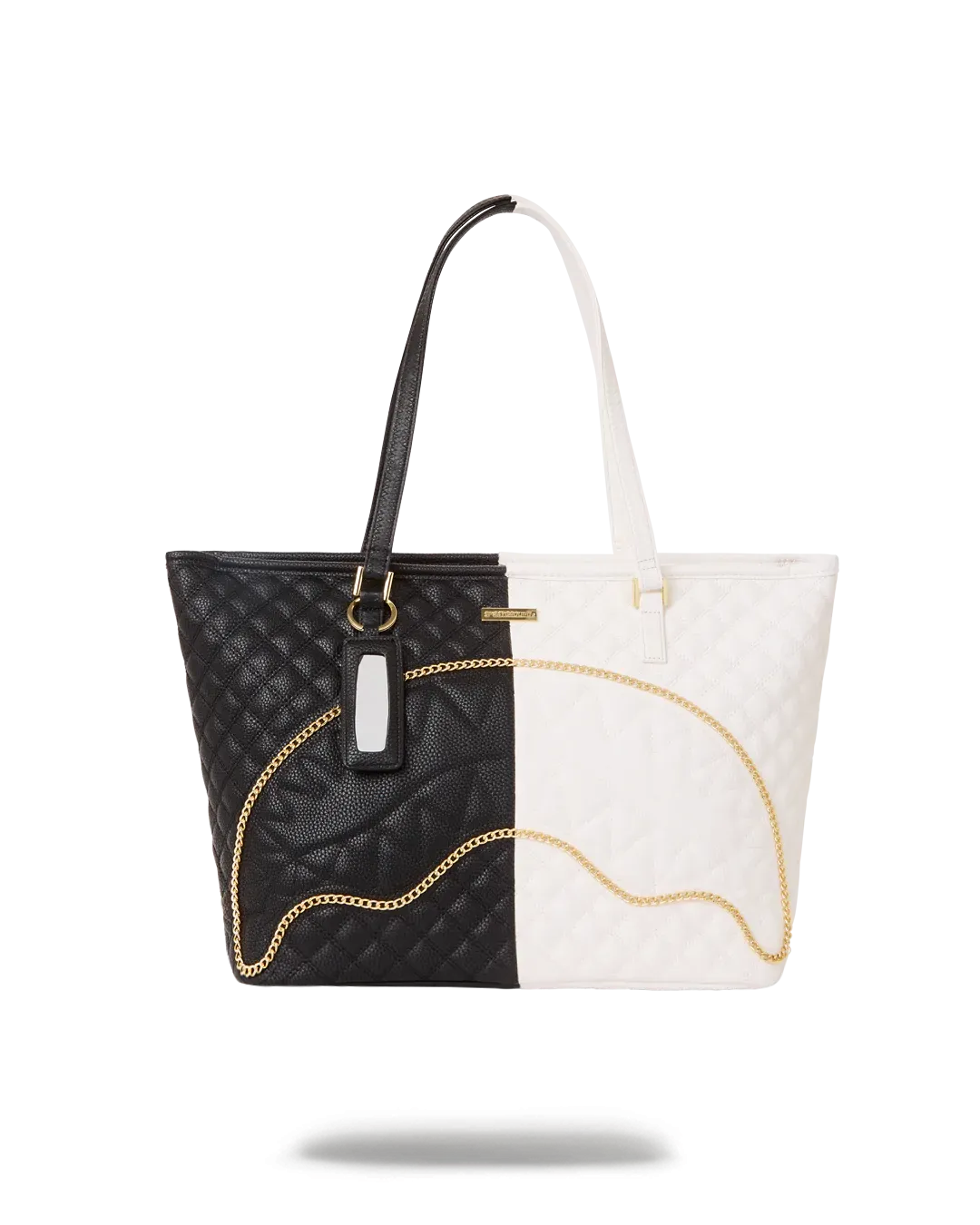 SPLIT QUILT SHARK TOTE