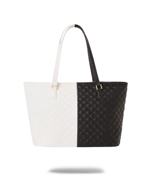 SPLIT QUILT SHARK TOTE
