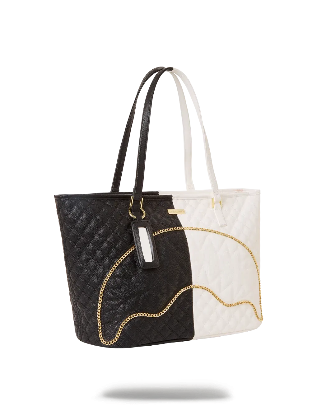 SPLIT QUILT SHARK TOTE
