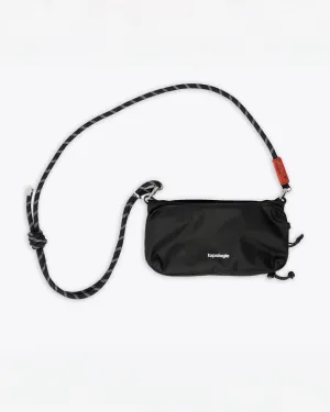 Topologie Wares Bottle Sacoche Black   8mm Rope Strap Black Reflective 8mm