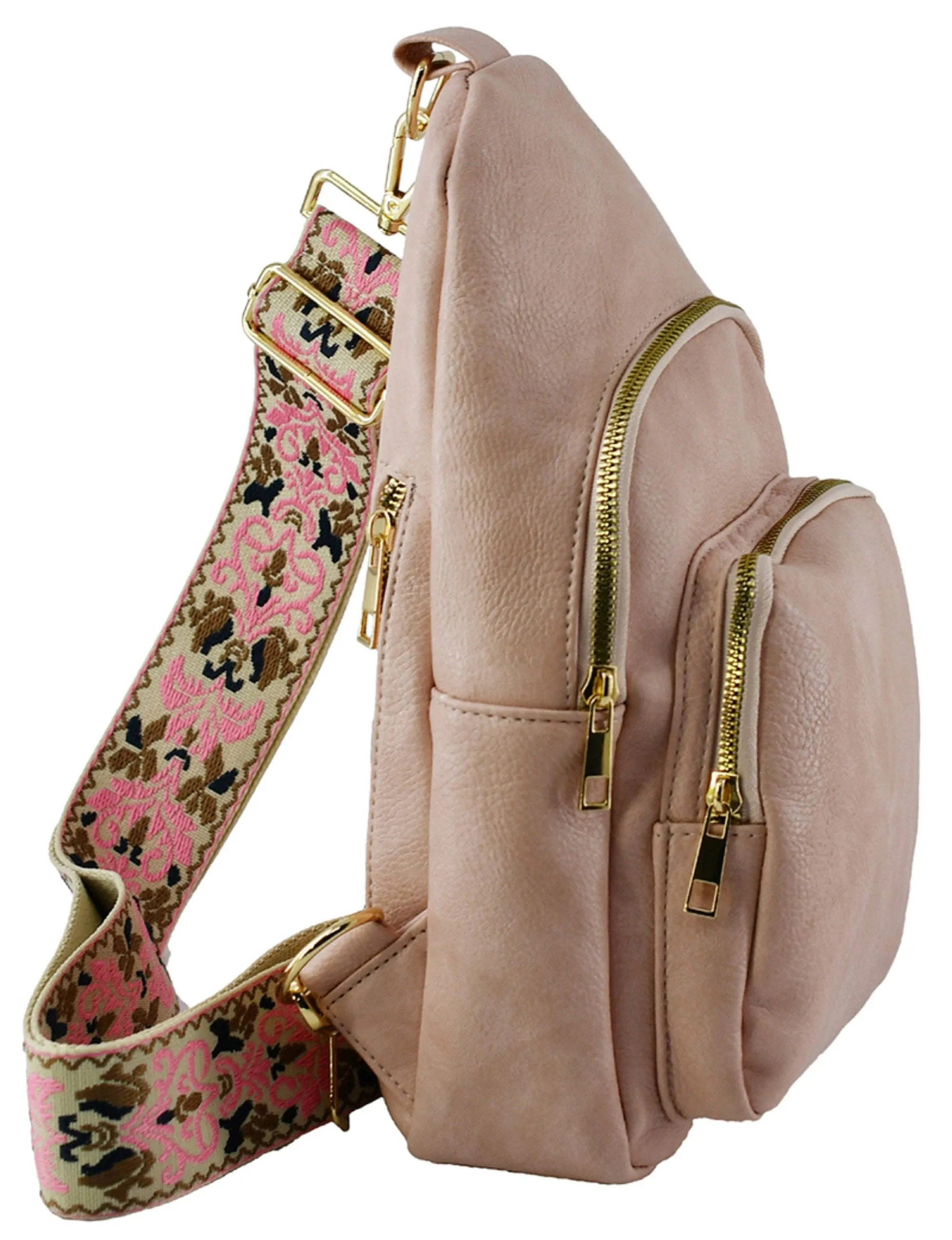 Zara Zipper Sling Bag